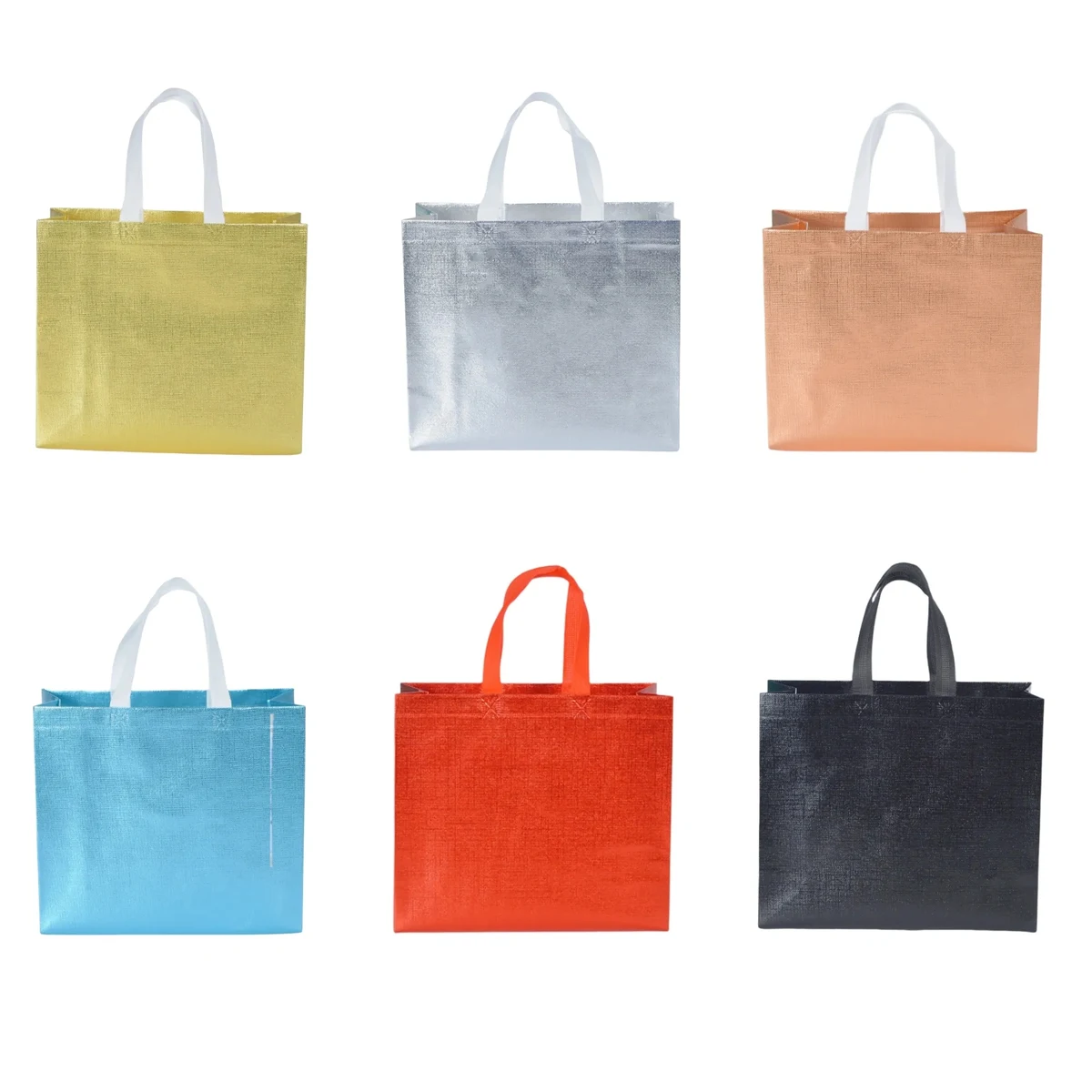 Metallic Laminated Non-Woven Gift Tote Bag 1