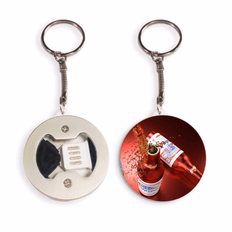 key chain bottle opener with USB