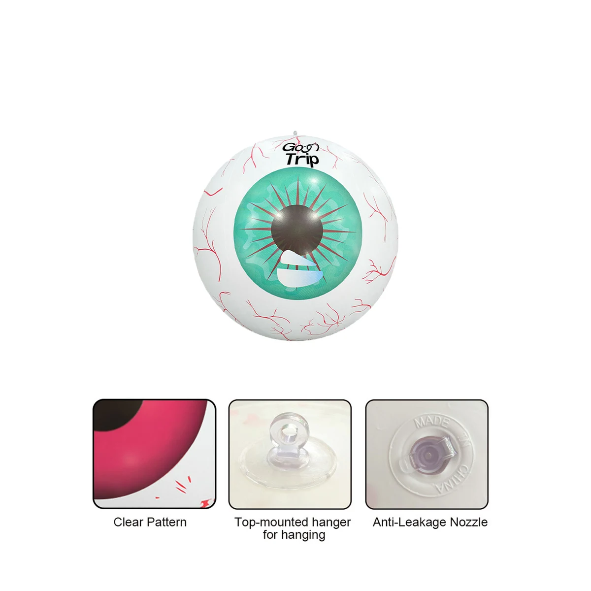 Red Non Luminous Eye Ball 1