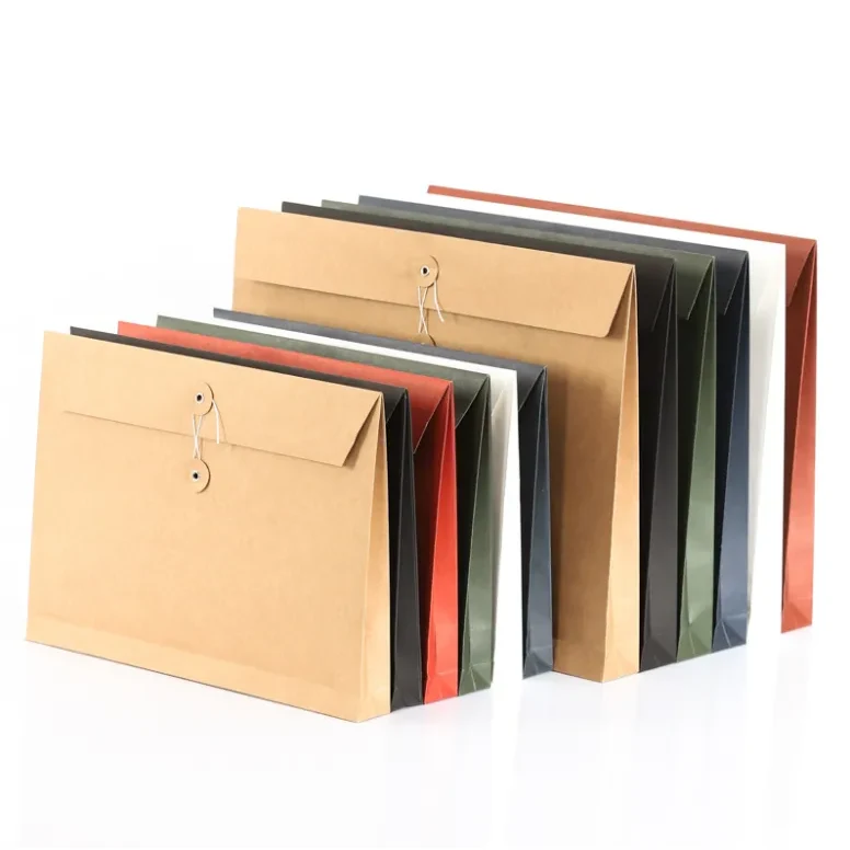 Kraft String Envelope File Folder 1