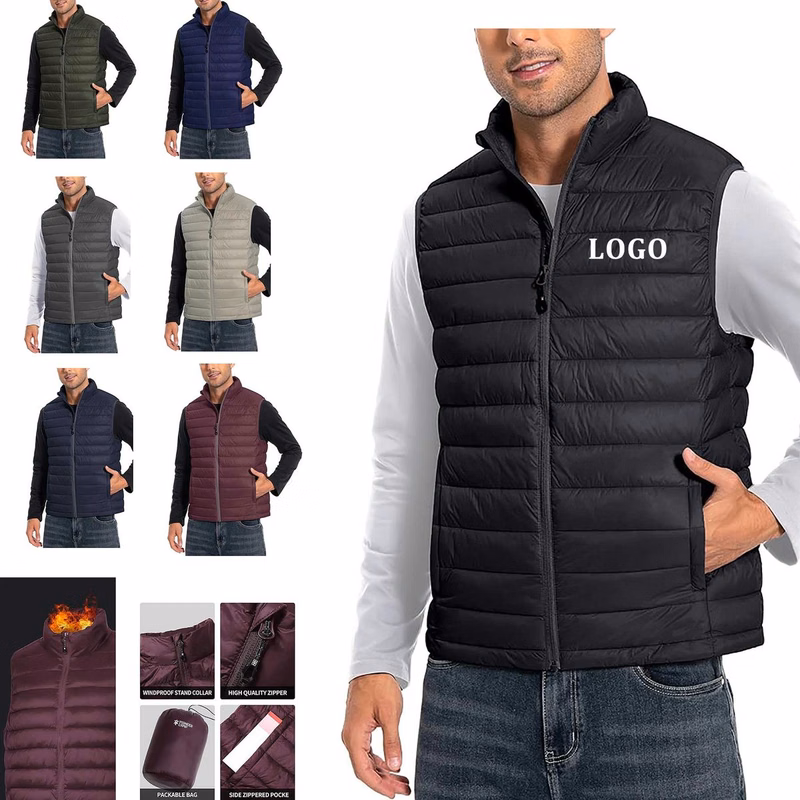 Men's Packable Lightweight Down Vest