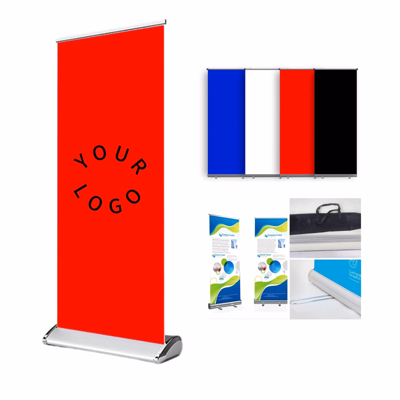 Retractable Banner Advertising Stand