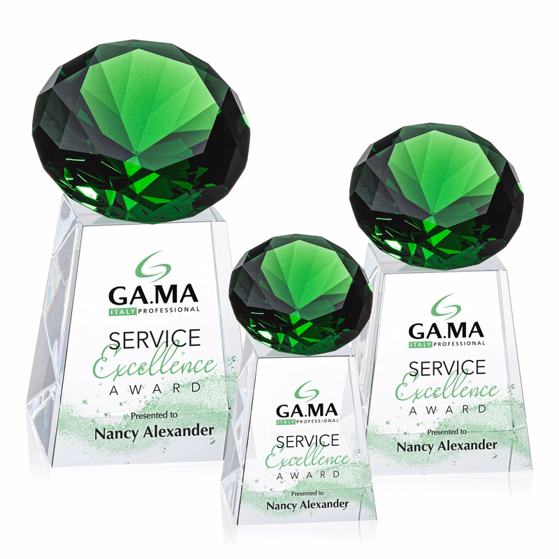 Celestina VividPrint™ Award - Emerald