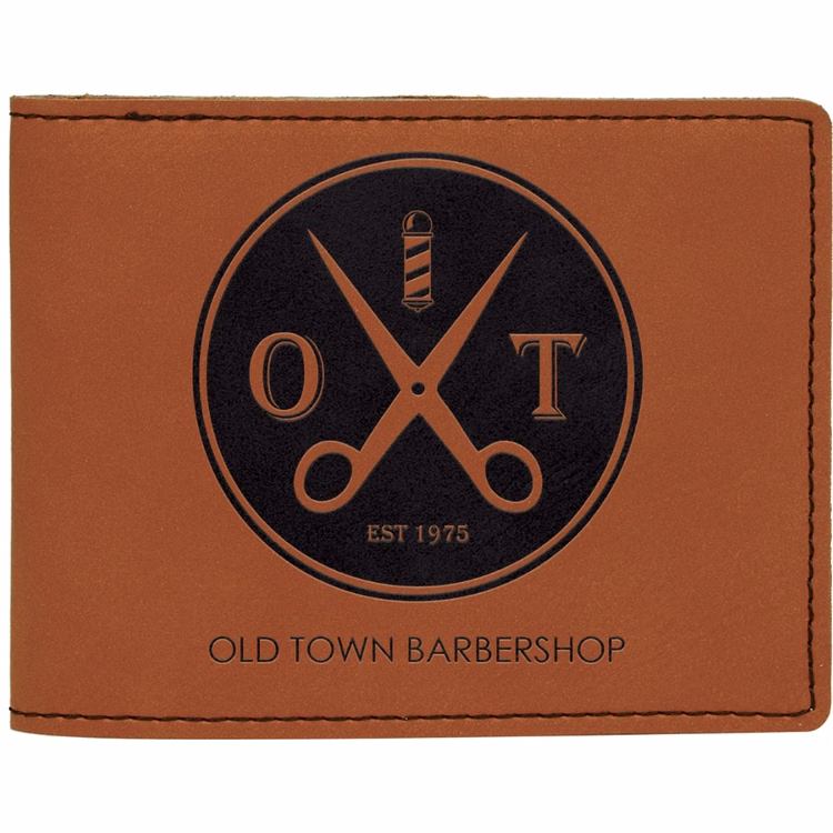 Rawhide Leatherette Bi-Fold Wallet
