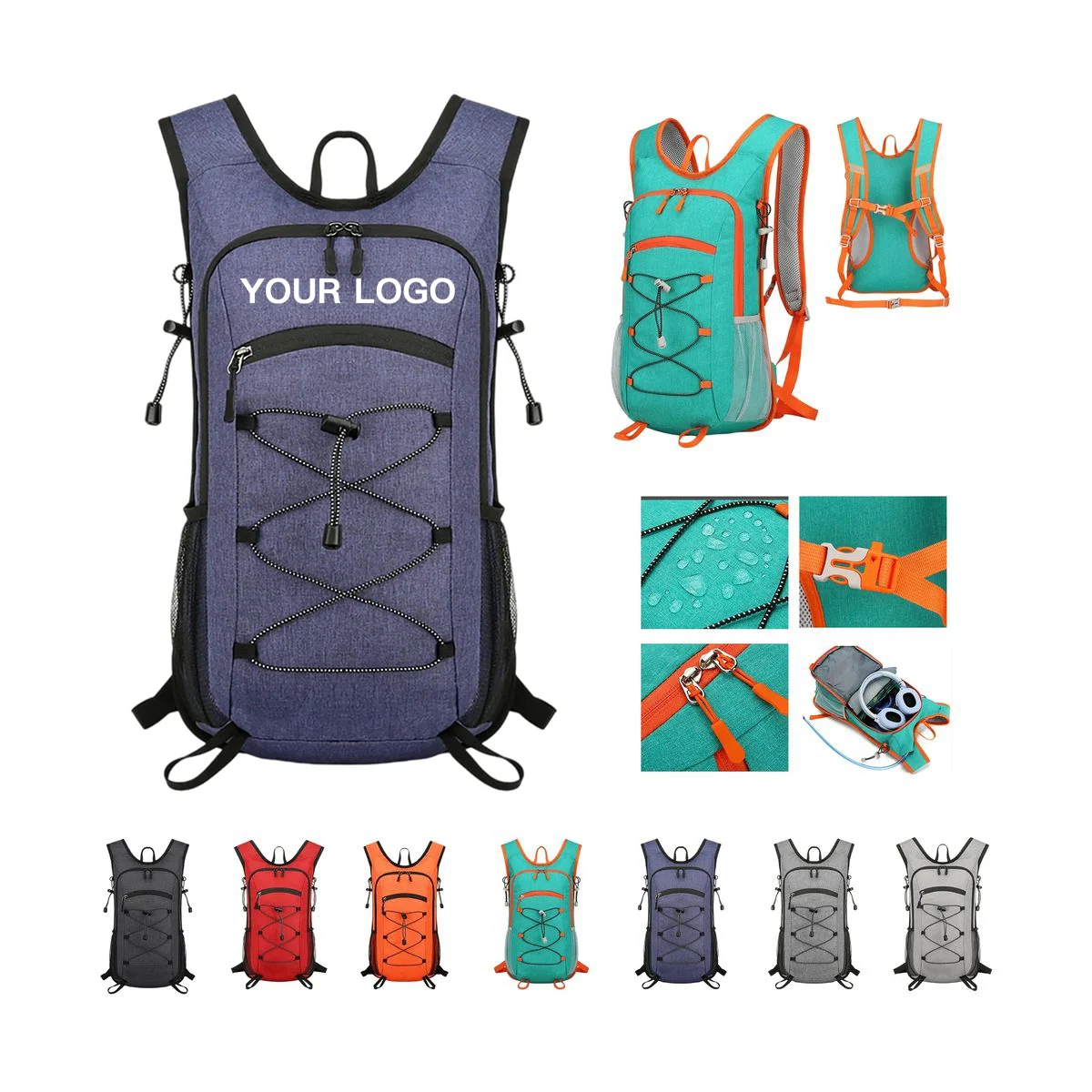 Tear Resistant Backpack for Fitness and Trips 1