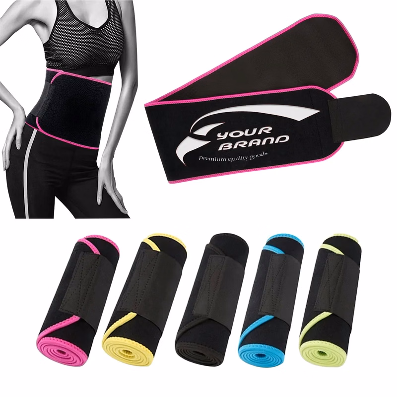 Neoprene Sweat Waist Trimmer Sauna Trainer Belt