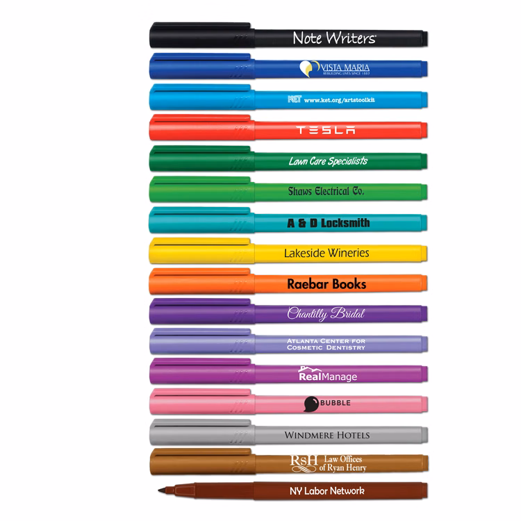 Note Writer Felt Tip Pen - USA Union Made
