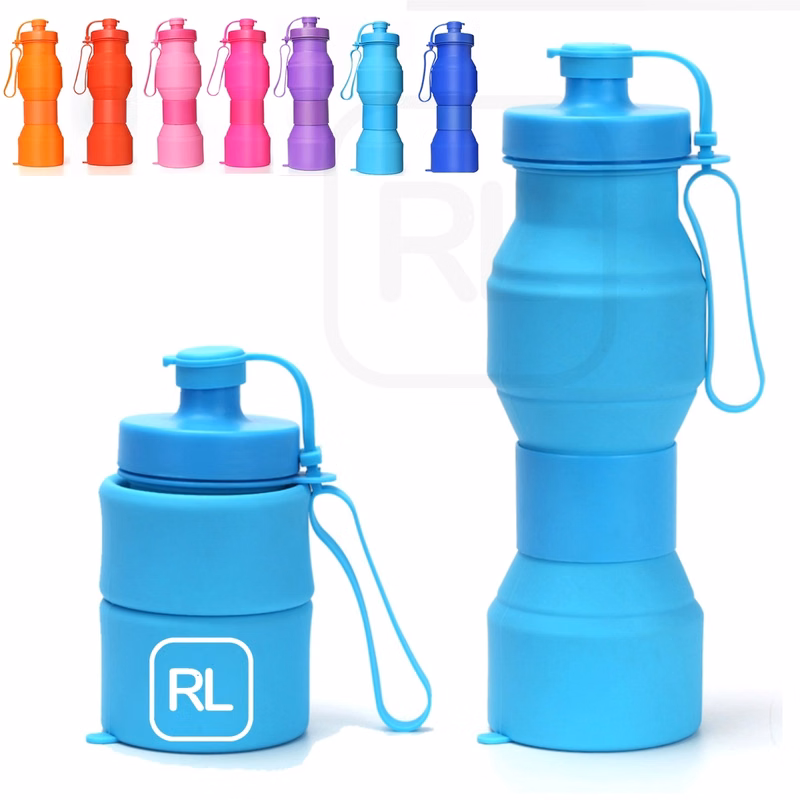 27 Oz Collapsible Silicone Water Bottle