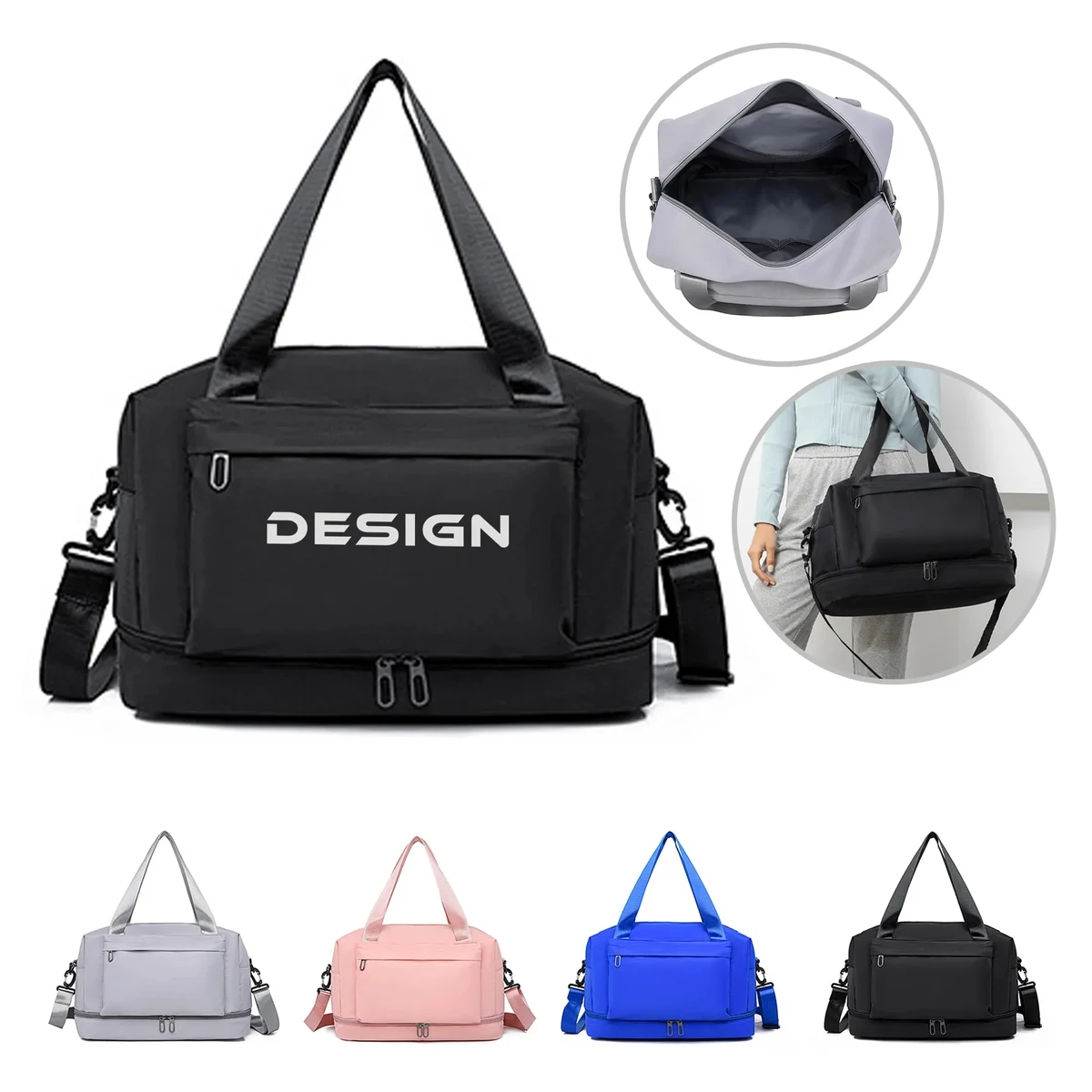 Dry Wet Travel Sport Bag 1