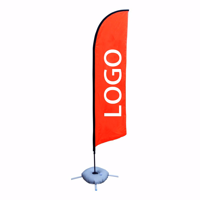 Custom Feather Flag with Water Base
