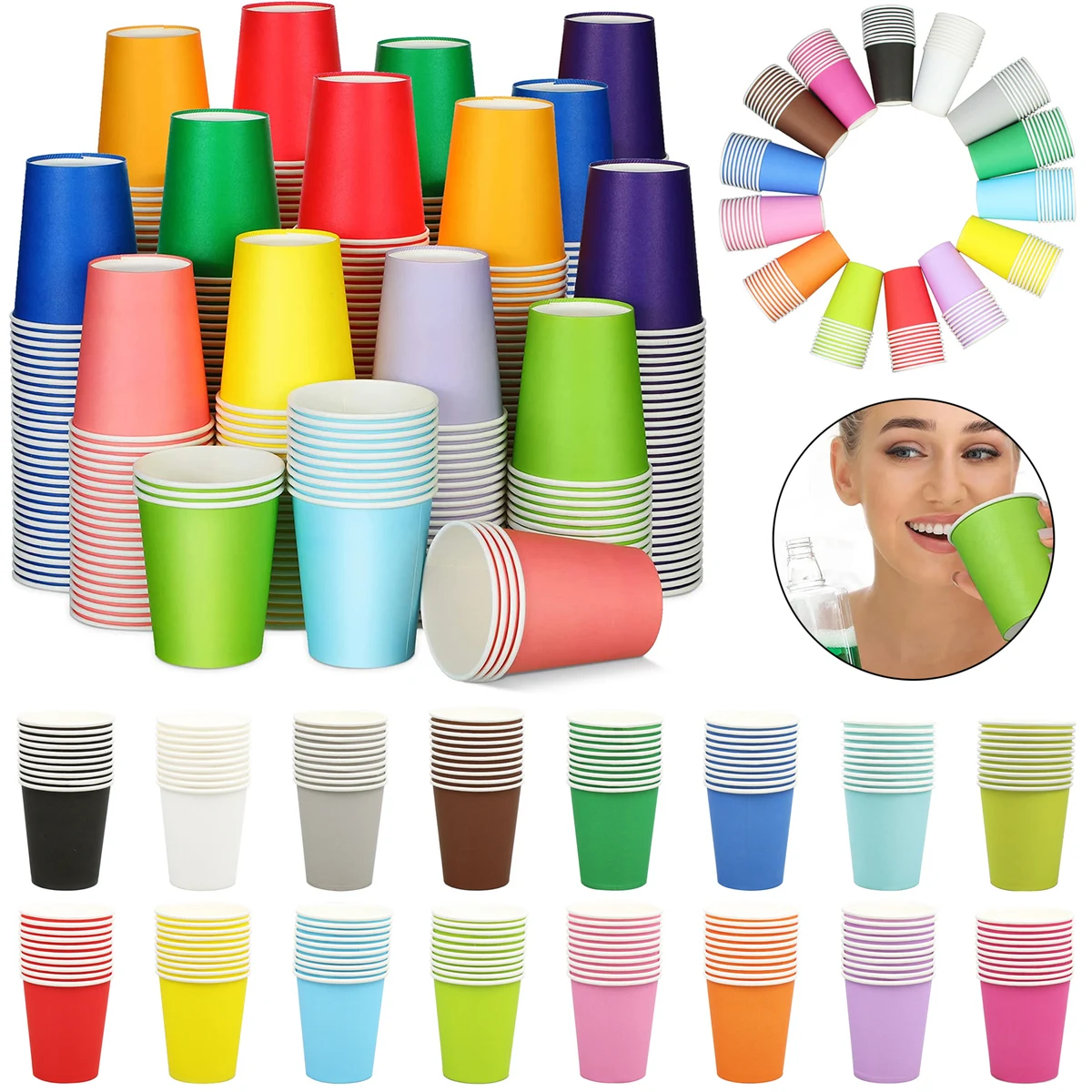 Multicolor Disposable Cup 1