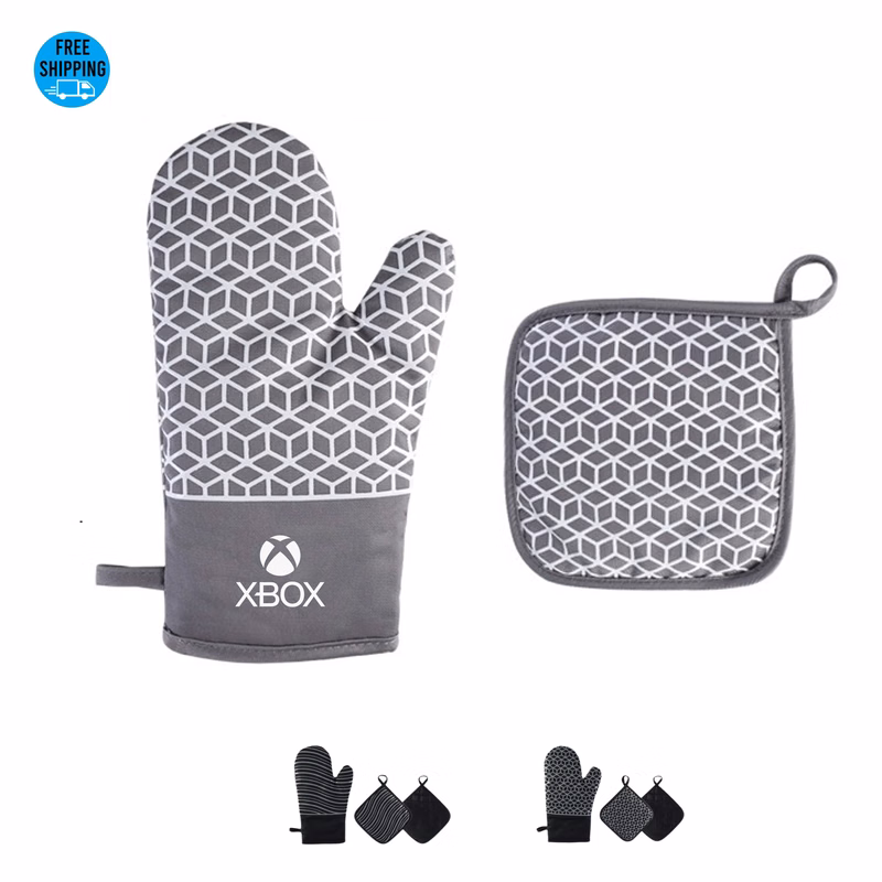 Oven Mitt and Pot Holder Set
