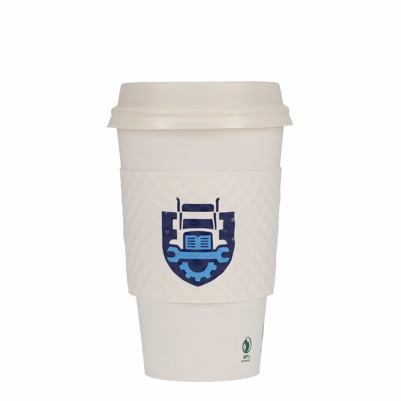 12/16/20/24 oz Beverage Wrap White Digital Print