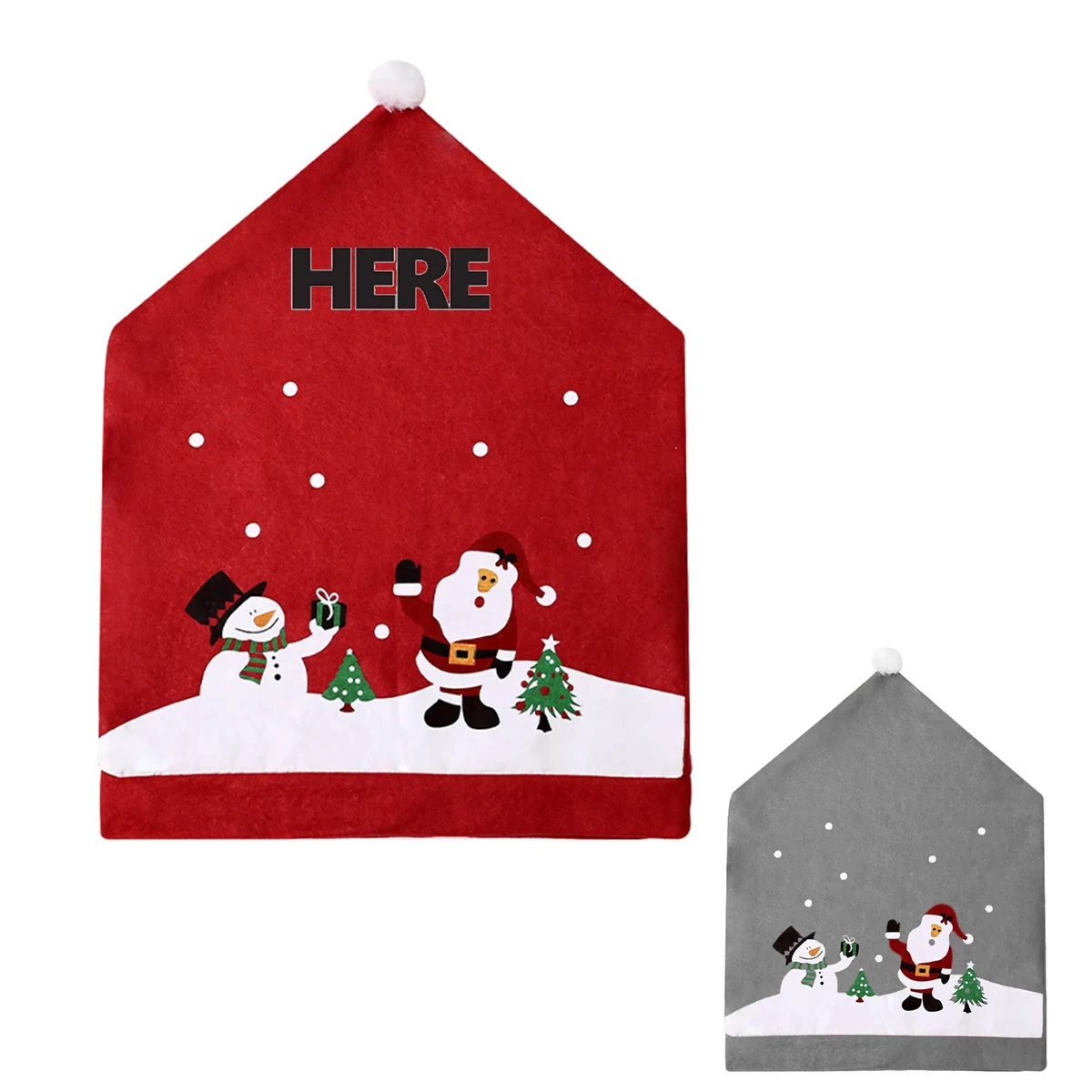Christmas non-woven chair cover 1