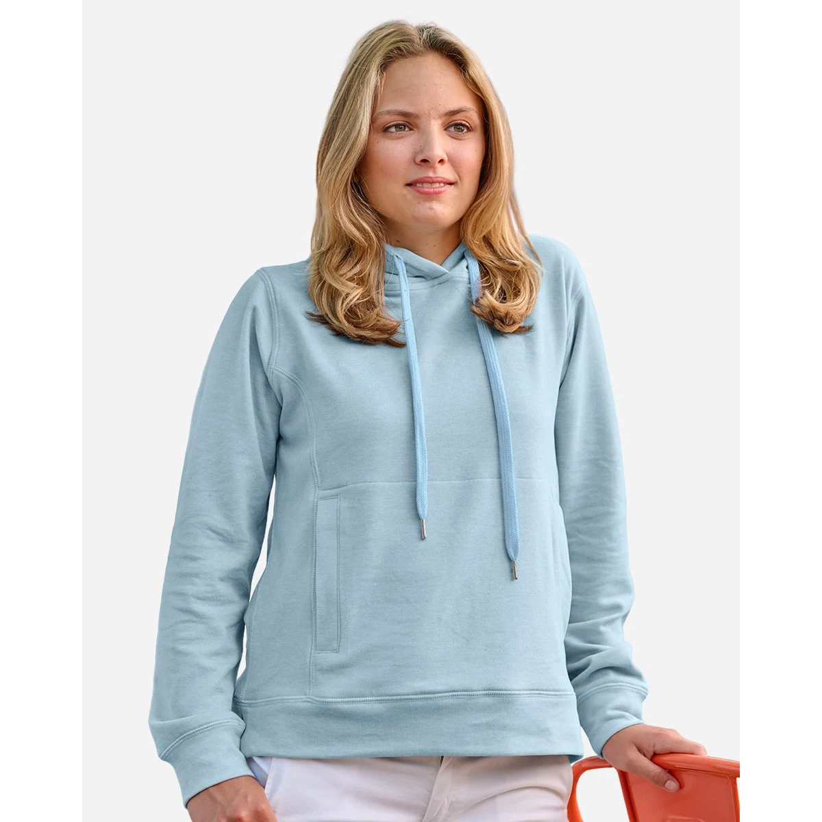 Women's Electric Fleece Hooded Sweatshirt - 8742 1