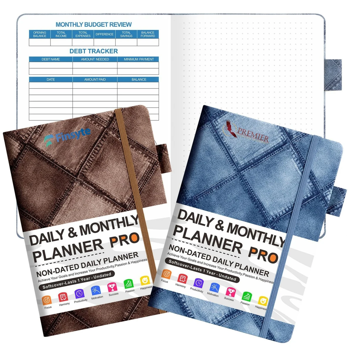 A5 Non-dated Daily Planner 1