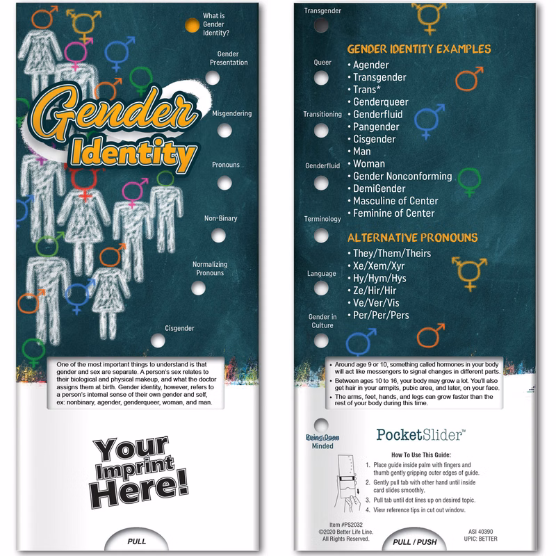 Pocket Slider - Gender Identity