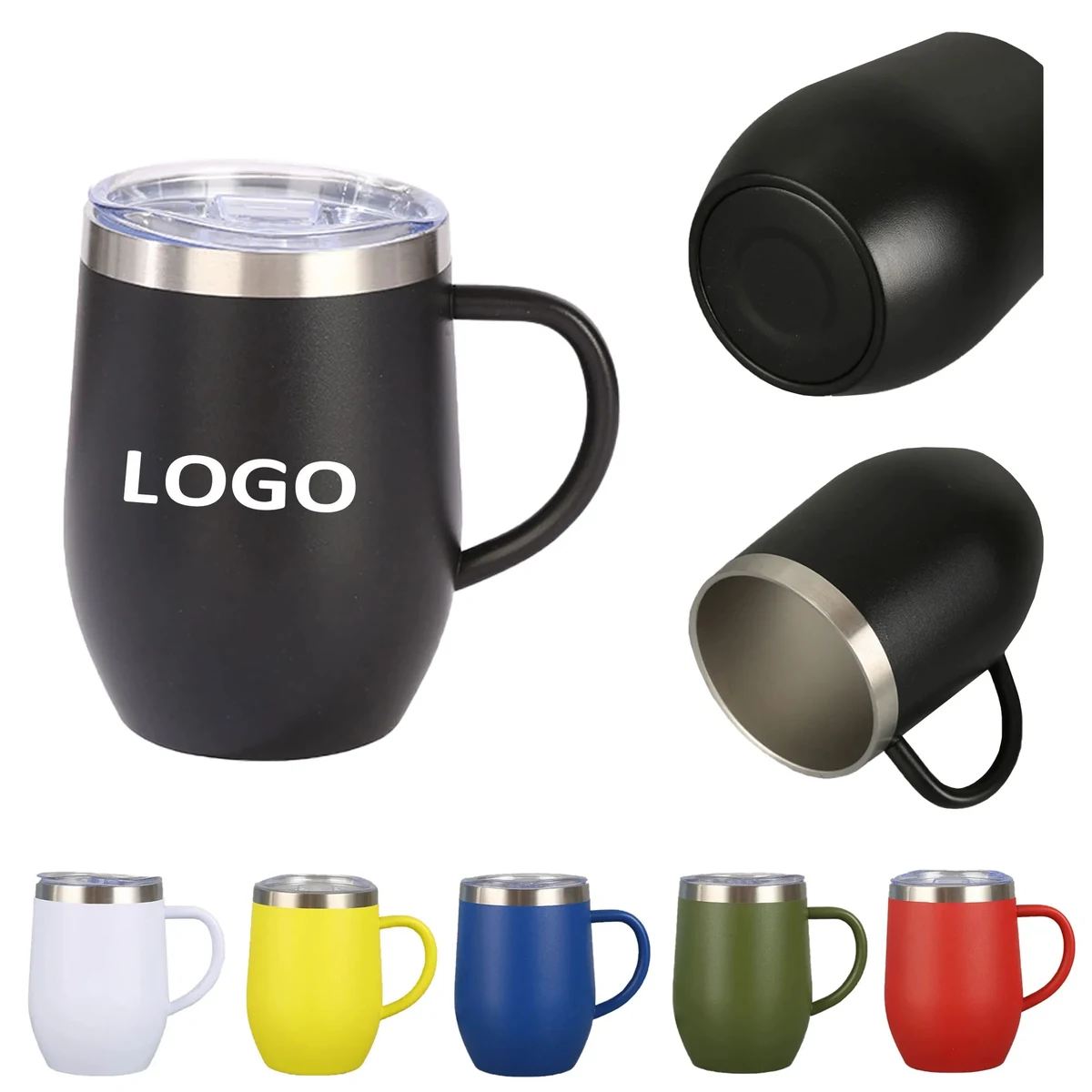 12 oz Vacuum Insulated Coffee Mug 1