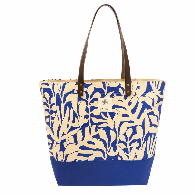 Recycled Canvas Market Tote Bag