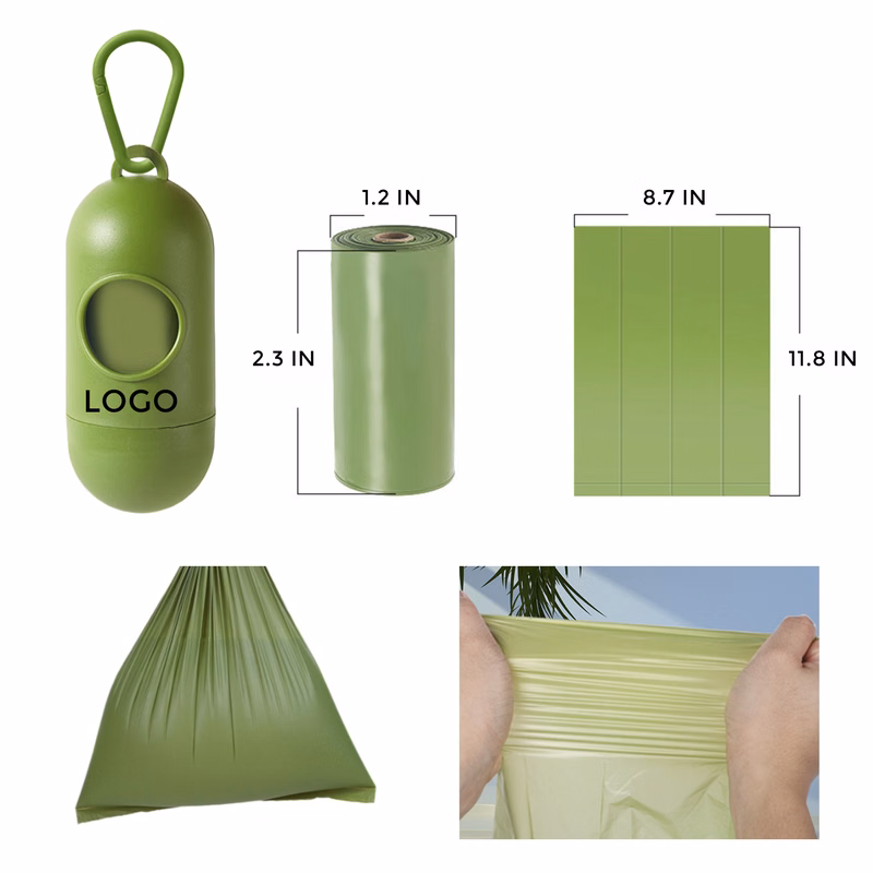 MOQ 10 PCS Eco - friendly Compostable Pet Waste Bag