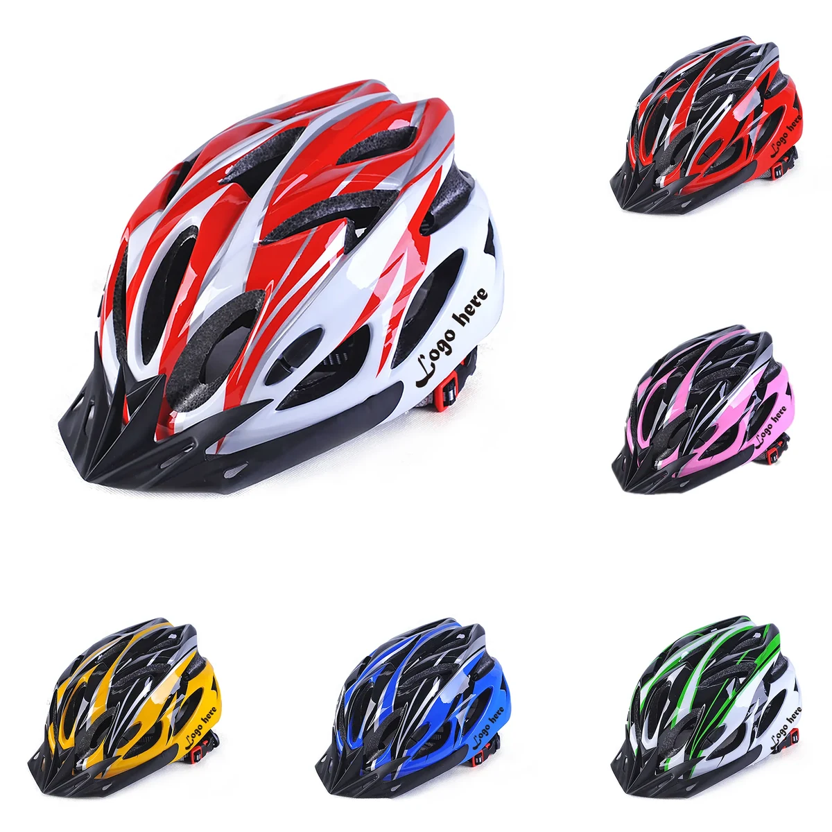 Bicycle Helmet With Adjustable Sizing Wheel 1