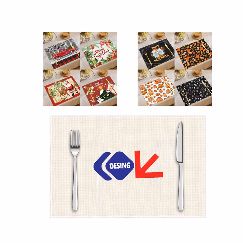 Custom Linen Table Mat