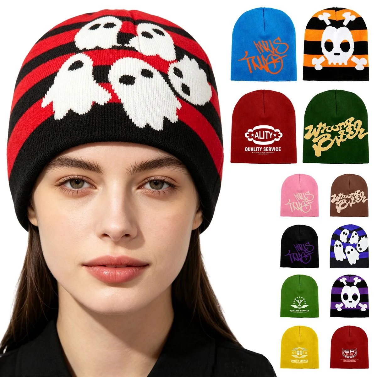Halloween Party Knitted Hat 1