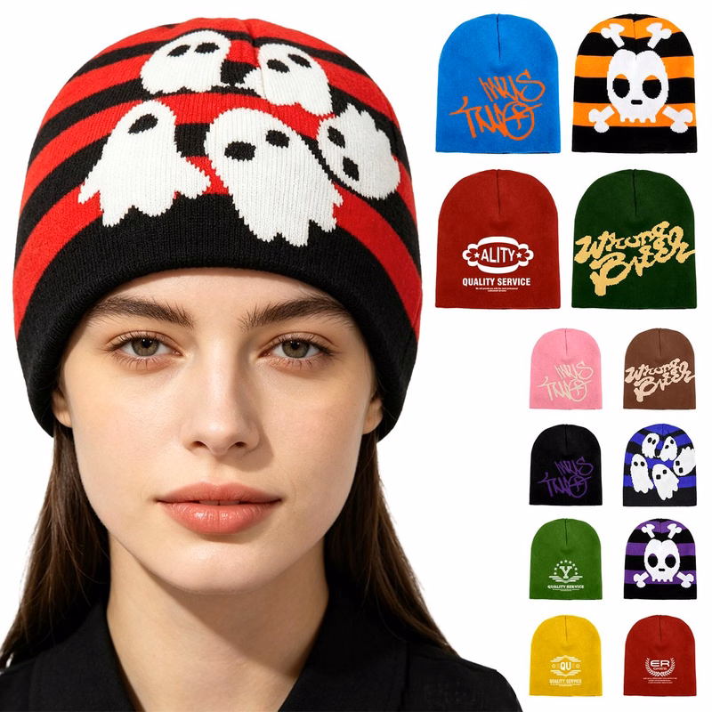 Halloween Party Knitted Hat