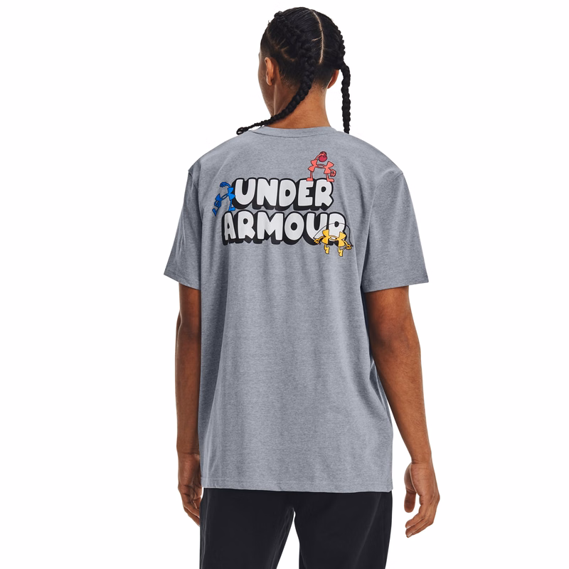 Men's UA Workout Logos Short Sleeve