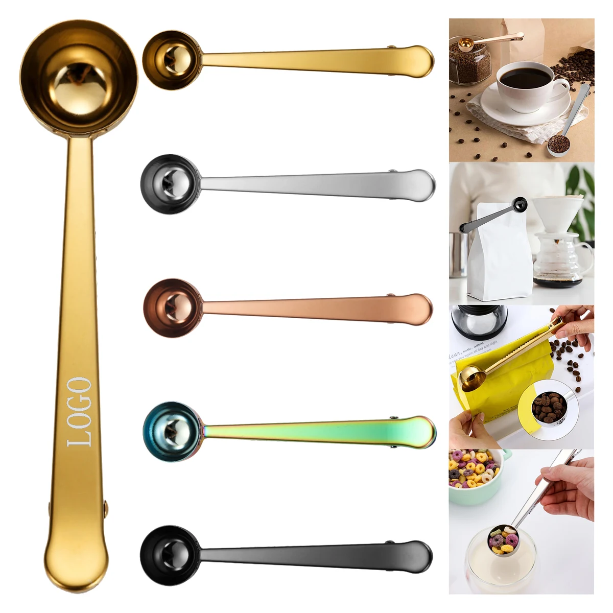 MOQ 100pcs Precision Coffee Scoop Clip 1