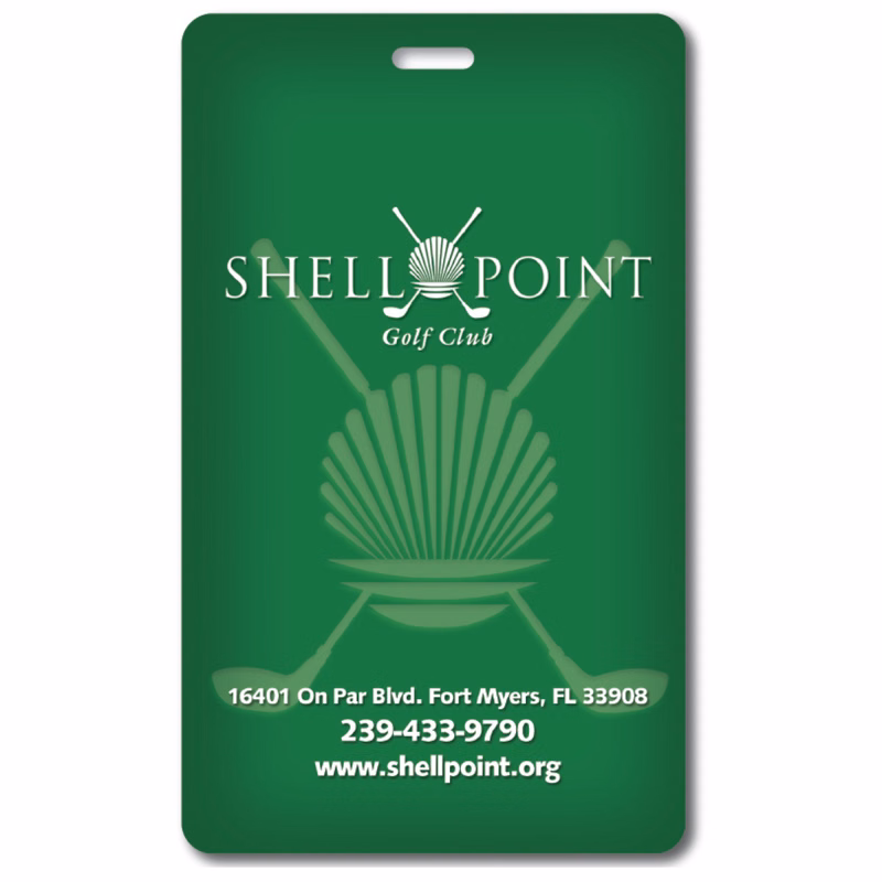 Golf Bag Tag, Large Size