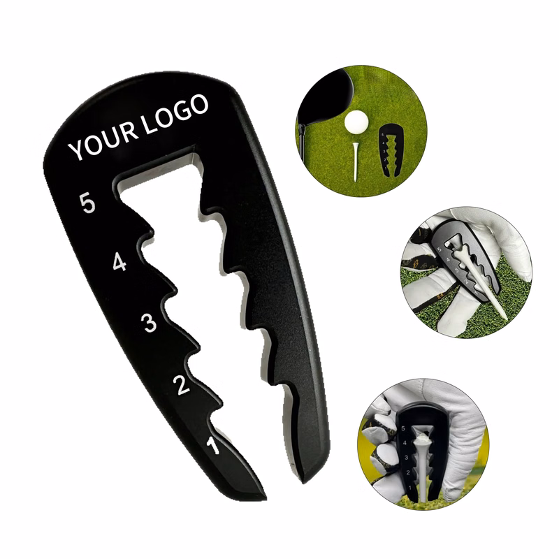 Adjustable Golf Tee Height Tool