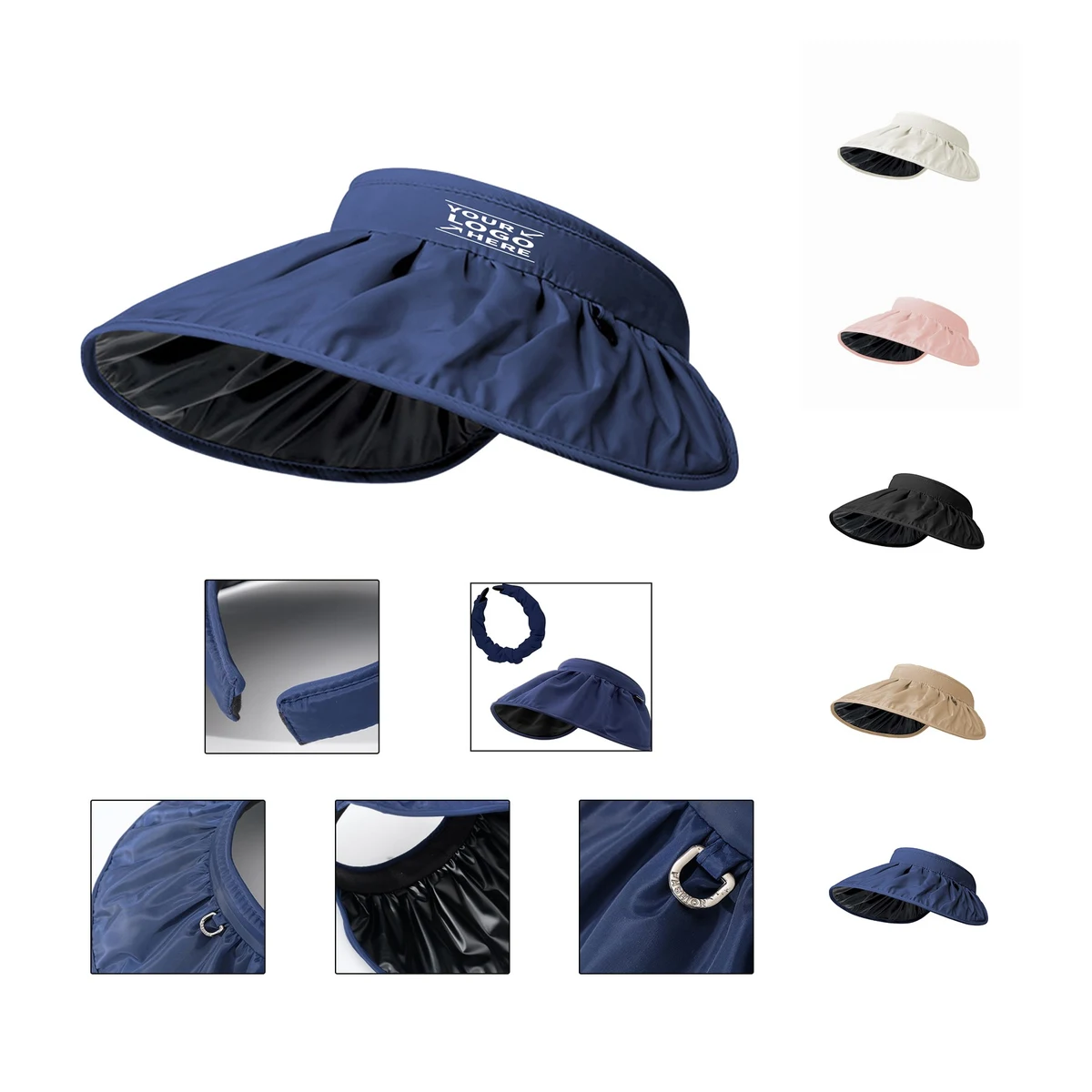 Foldable Wide Beach Hat 1