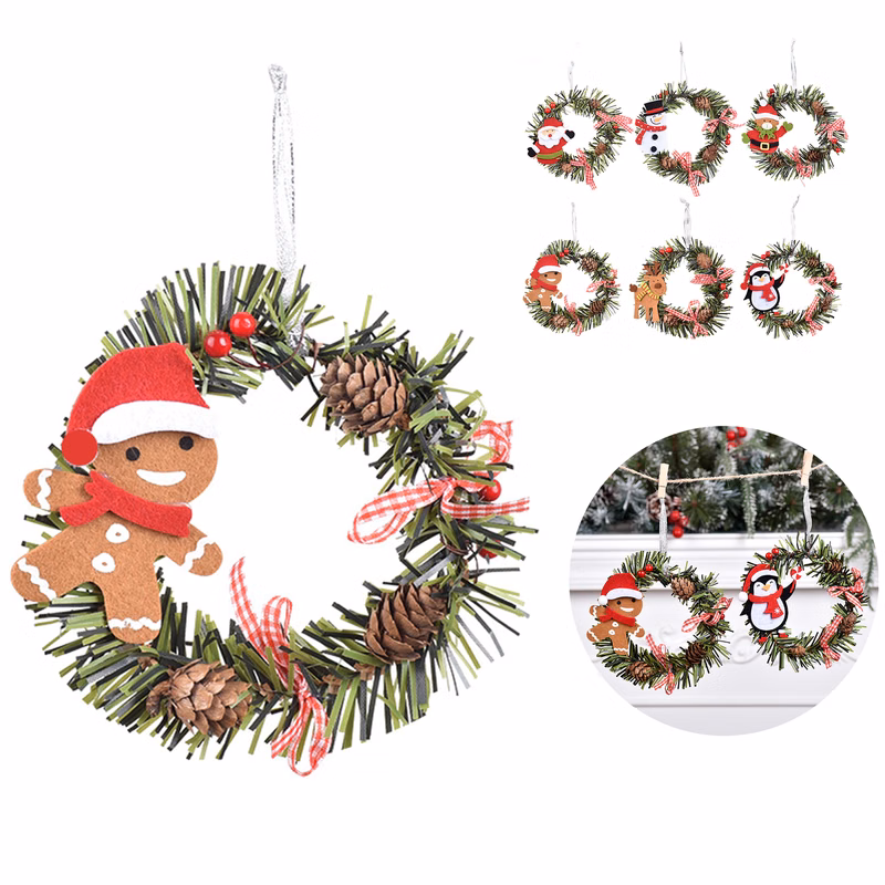 Christmas Pine Wreaths for Front Door