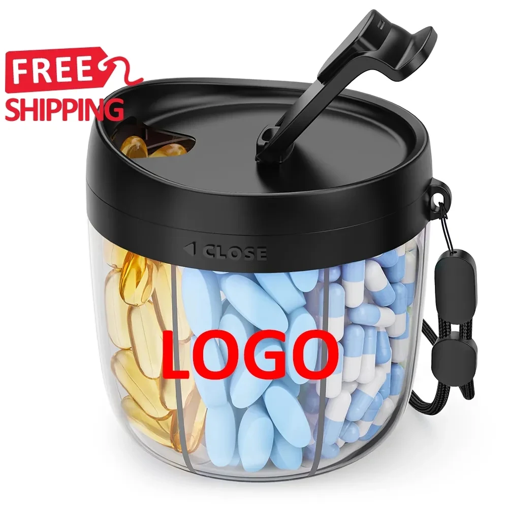 7 Compartment Travel Pill Organizer 1