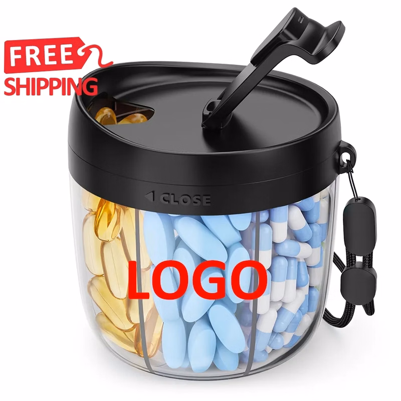 7 Compartment Travel Pill Organizer