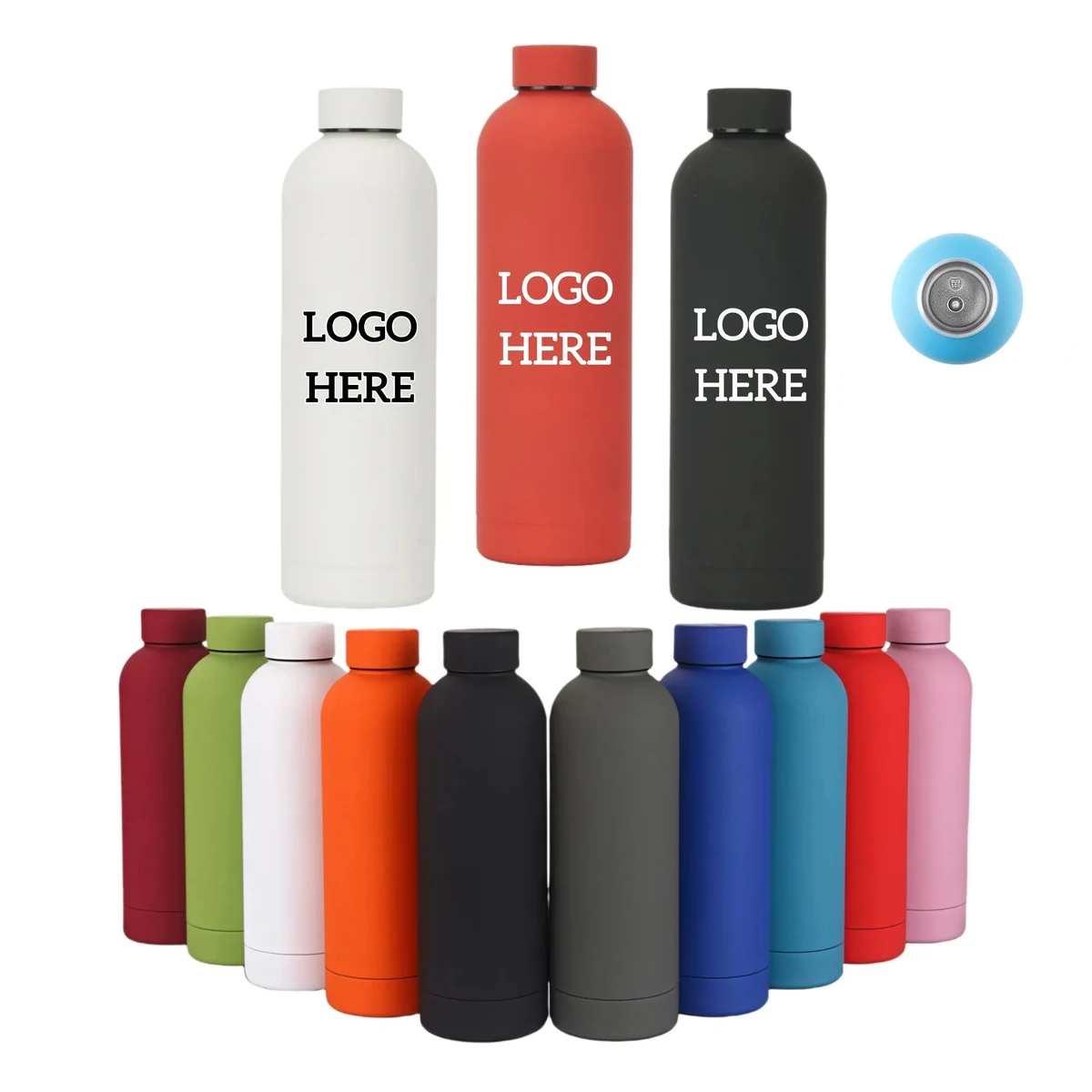 17oz Stainless Steel Insulated Narrow Mouth Sports Water Cup 1
