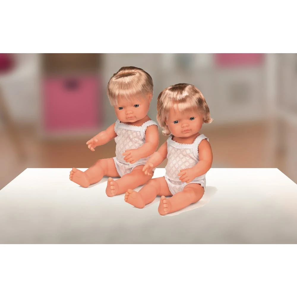 Blonde Boy Baby Dolls - Vinyl 15" 1
