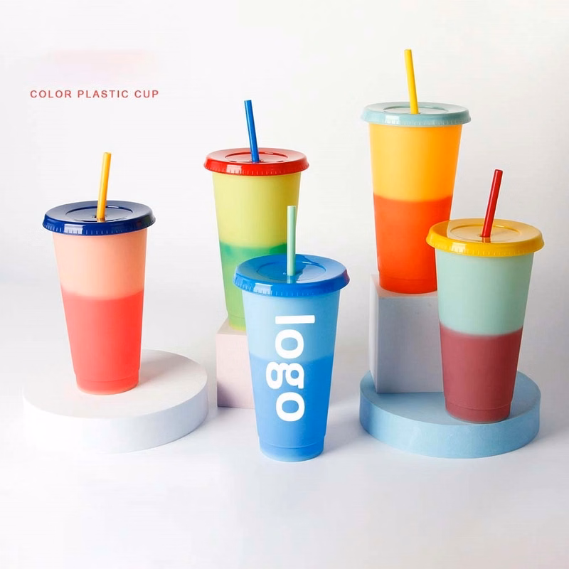 24oz Reusable Color Changing Cups