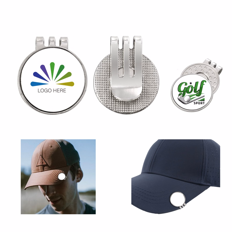 MOQ 10 pcs Golf Hat Clip Marker
