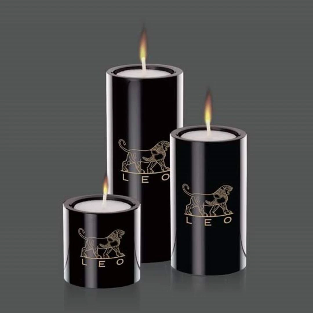 Tissol Candleholders - Black (Set of 3) 1