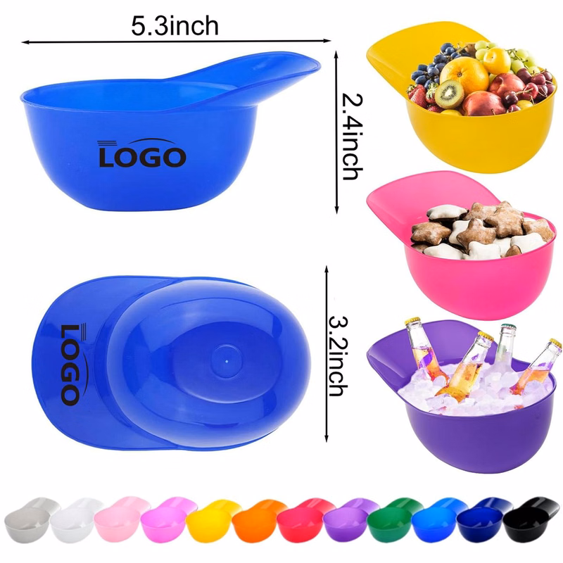 Mini Baseball Cap Shaped Ice Cream Bowl For Parties