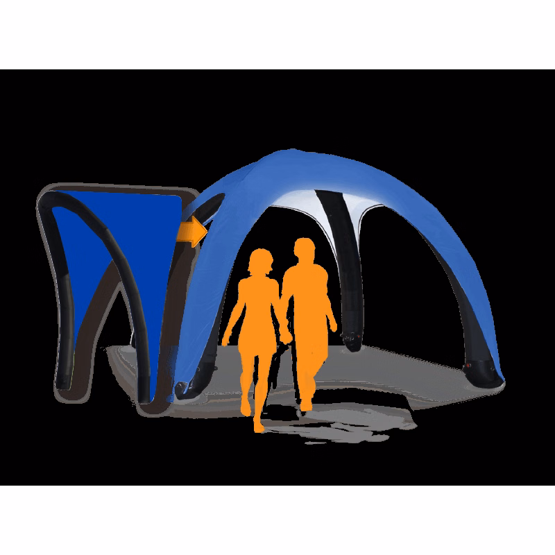 Solid Color Awning For 10x10 Inflatable Tent