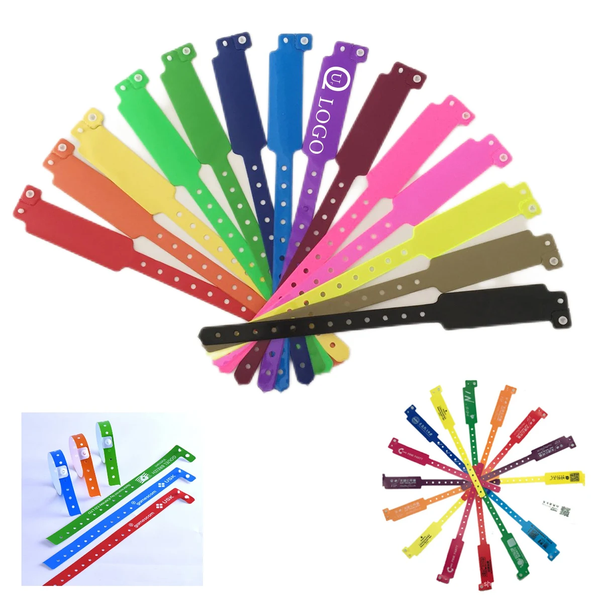 Durable Disposable Vinyl Wristband 1
