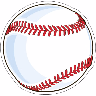 Custom 5.75" Dia Baseball Car Magnet