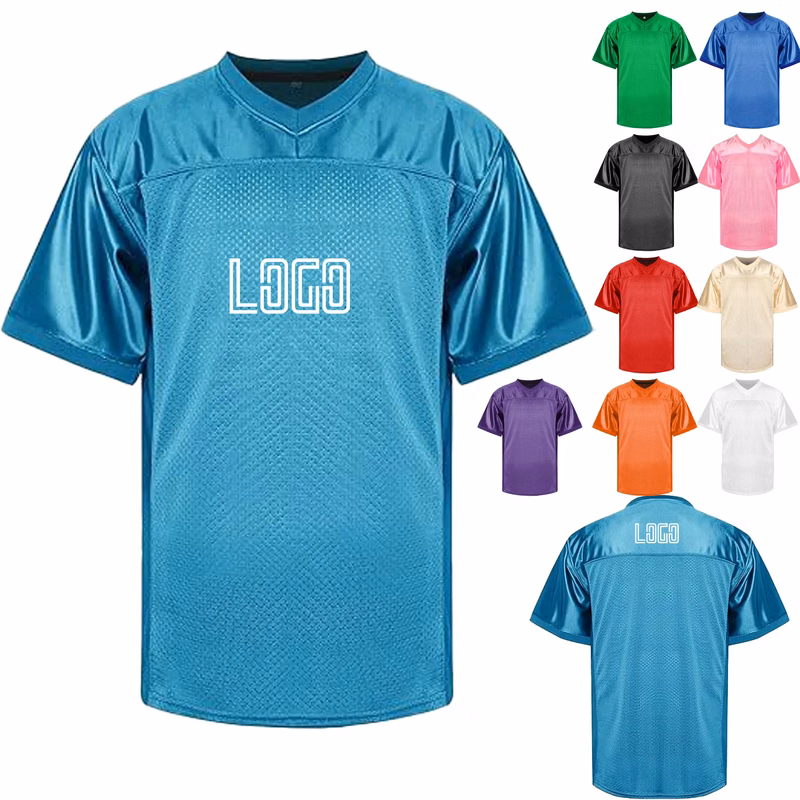 MOQ 20 Football Jersey Mesh Sports Team Shirt