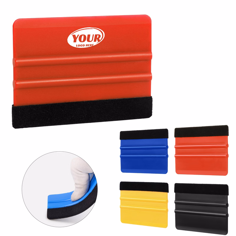 Car Plastic Felt Edge Scraper