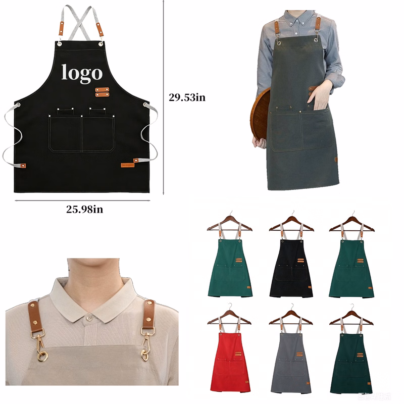 Thickened Wear-resistant Waterproof Canvas Apron