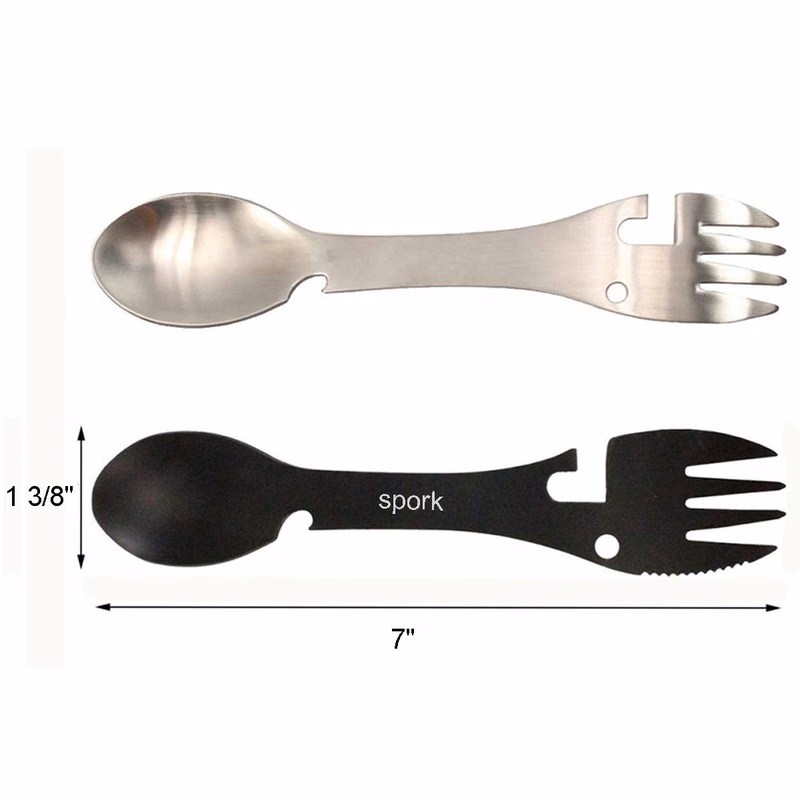 5 In 1 Multifunctional Spork Camping Utensil