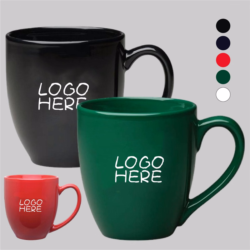 16 Oz. Bistro Color Gloss Mug